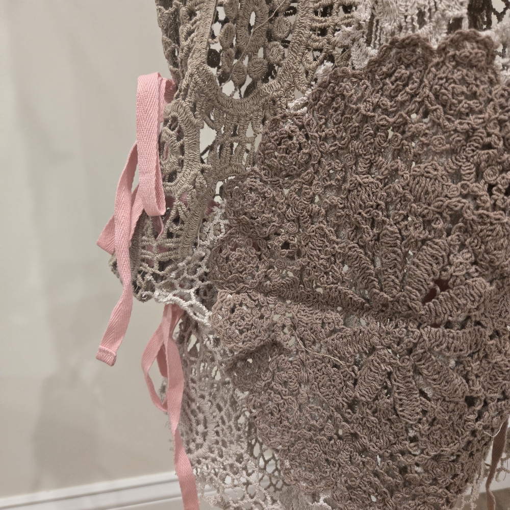 ✨2 LEFT - NEW Jaded Gypsy Endless Love Bohemian Lace & Crochet Pants - Picture 7 of 7